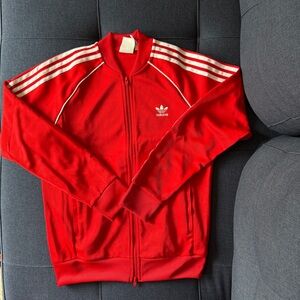 Adidas Red Track Jacket